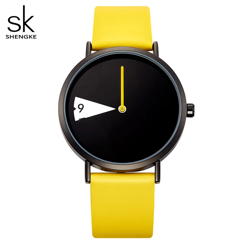 Top Trends: SHENGKE Quartz Wristwatches Watch Women Fashion Luxury Creative Montre Femme Top Brand Watches Leather Clock Reloj Mujer Shoppable Styles