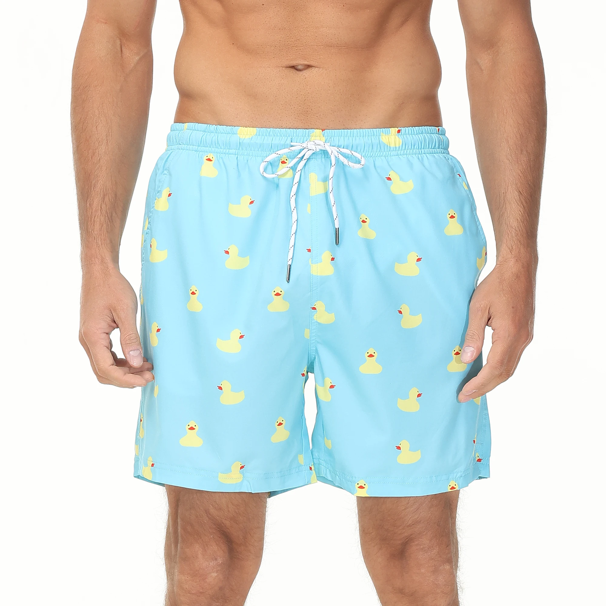 Top Trends: Summer Men's Swim Trunks Quick Dry Swim Shorts Beach Board Swimsuit With Mesh Lining Swim Wear Cartoon Printed Trunks Shoppable Styles - Image 6