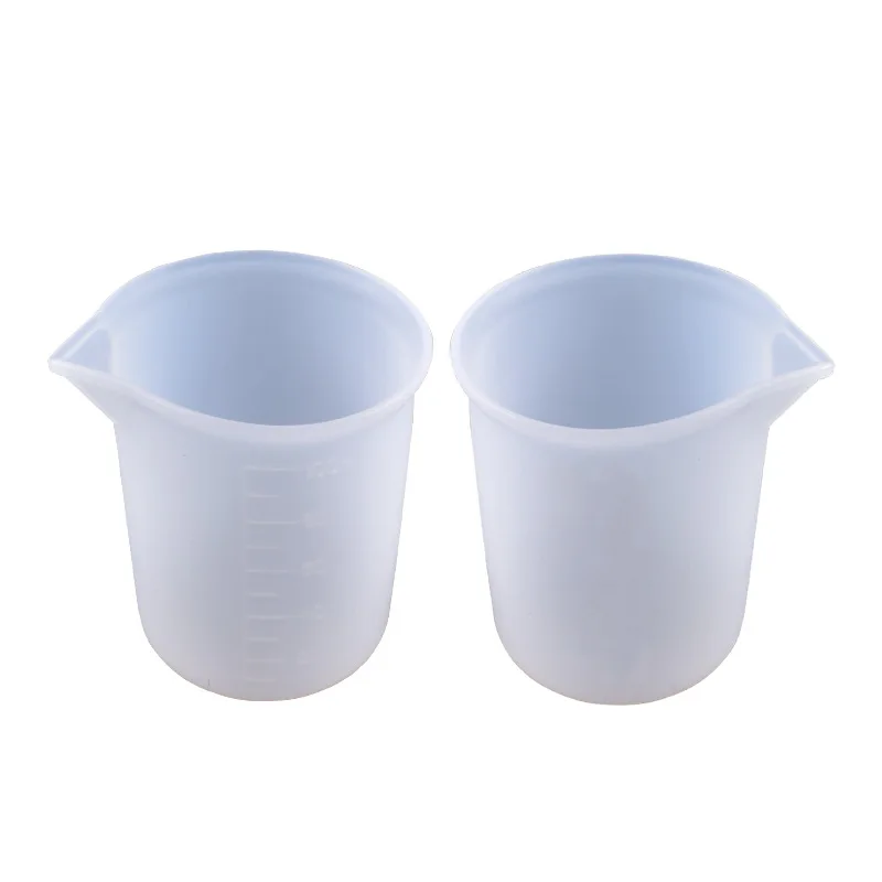 Top Trends: No-wash Silicone Measuring Cup DIY Handmade Tool With Scale 100ml Mixing Cup For Resin Craft Making Jewelry Tools Shoppable Styles