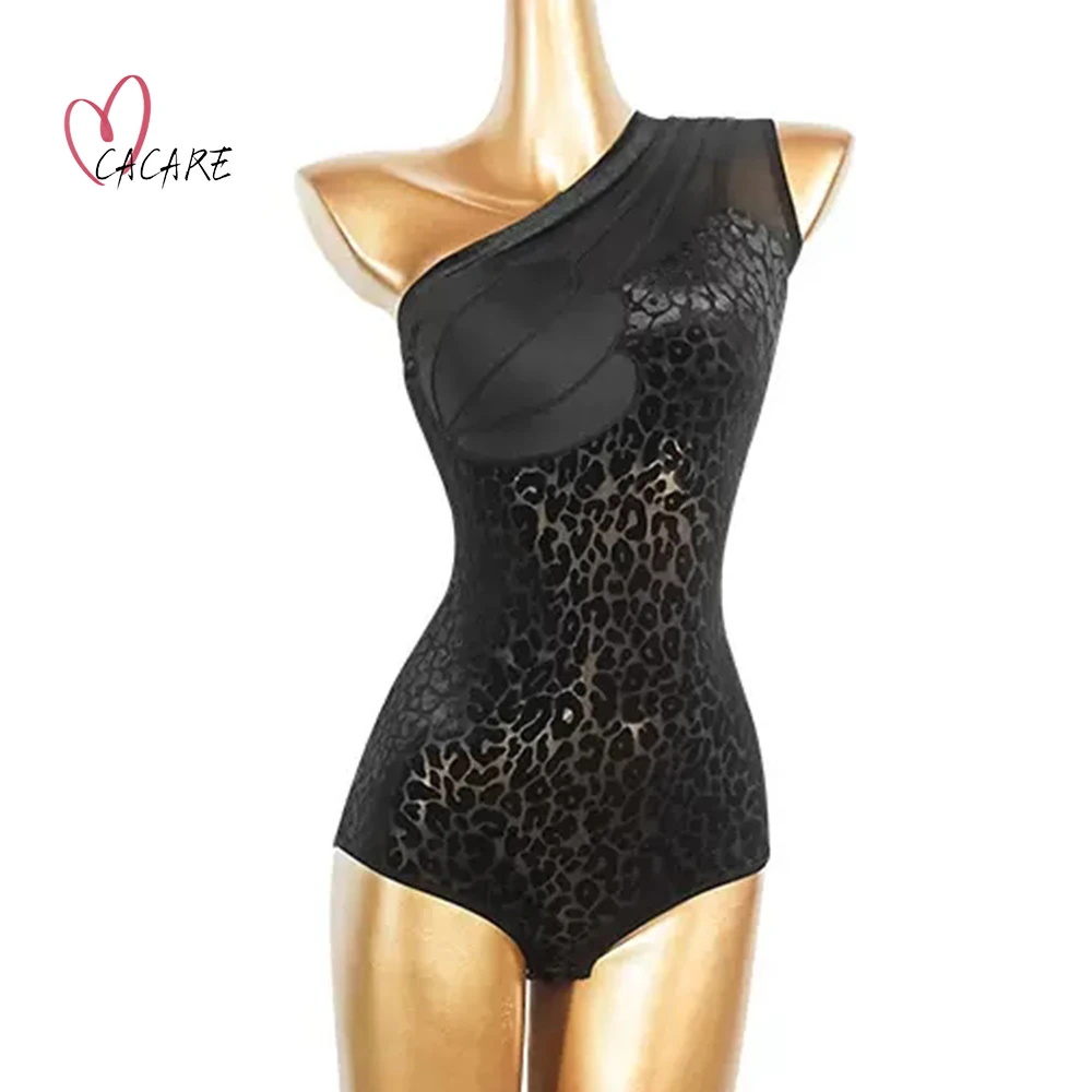 Top Trends: Dance Suit Women Tops Leotard Bodysuit Girls For Ballroom Dance Dresses Tango Salsa Clothing Flamingo Costume Dance Wear D1336 Shoppable Styles