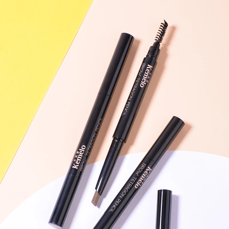 Top Trends: Four-corner Refill Eyebrow Pencil(Kemelo) Clear Lines Waterproof And Sweat-proof Good Painting Cosmetics Makeup Shoppable Styles