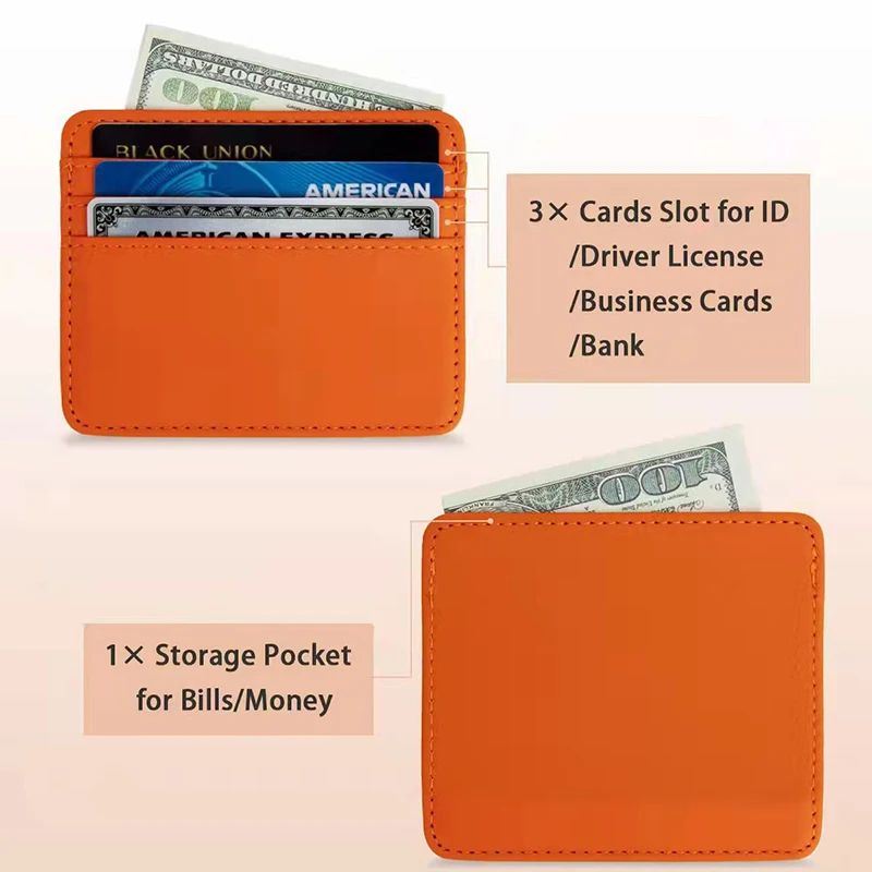 Top Trends: 1Pcs Pu Leather ID Card Holder Candy Color Bank Credit Card Box Multi Slot Slim Card Case Wallet Women Men Business Card Cover Shoppable Styles - Image 5