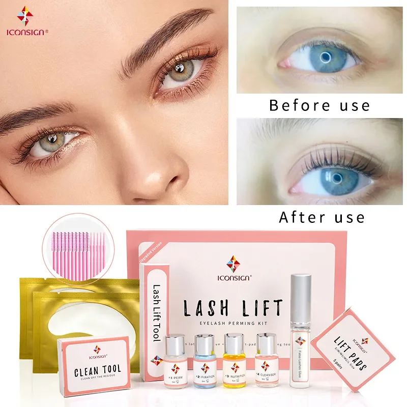 Top Trends: ICONSIGN Lash Lift Kit Dropshipping Lash Lifting Set Eyelash Serum Calia Enhancer Eyelash Perm Eyes Beauty Makeup Tools Shoppable Styles