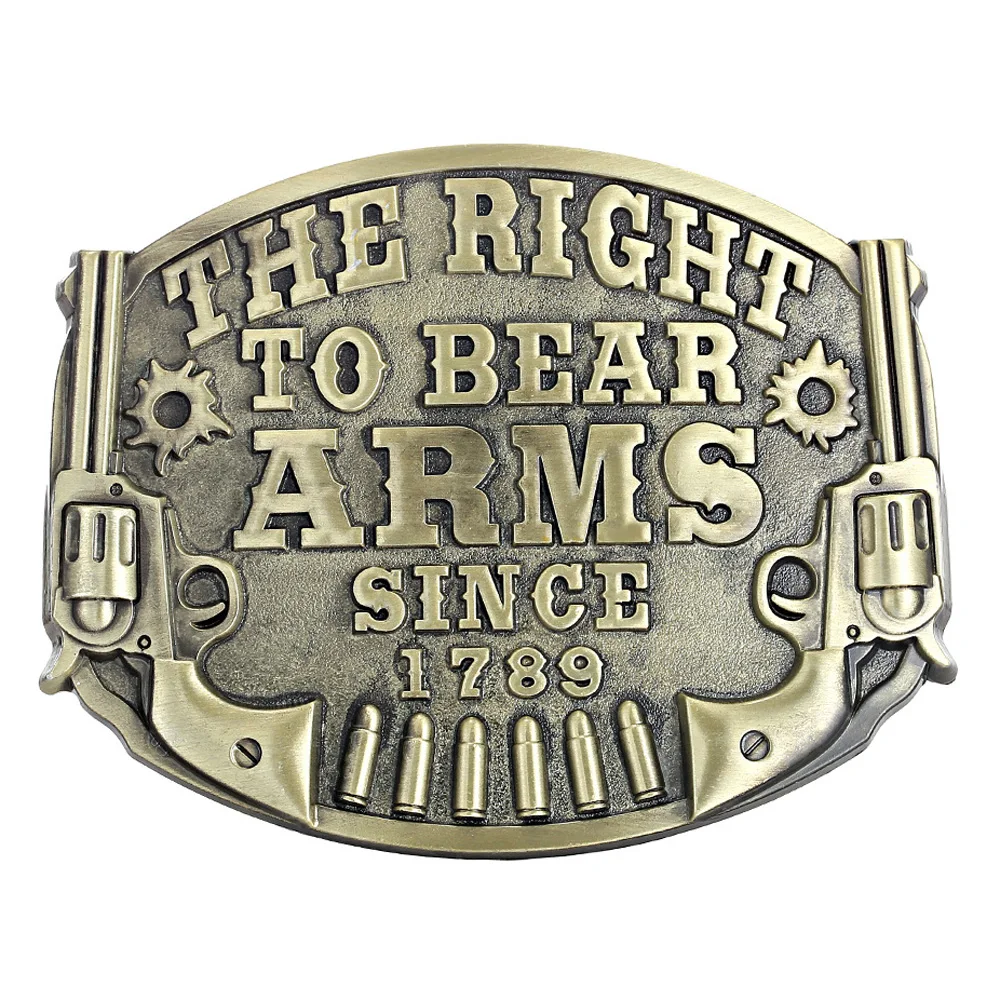 Top Trends: Cheapify Dropshipping Oval The Right To Bear Arms American Hero Metal Men Belt Buckle 40mm Shoppable Styles