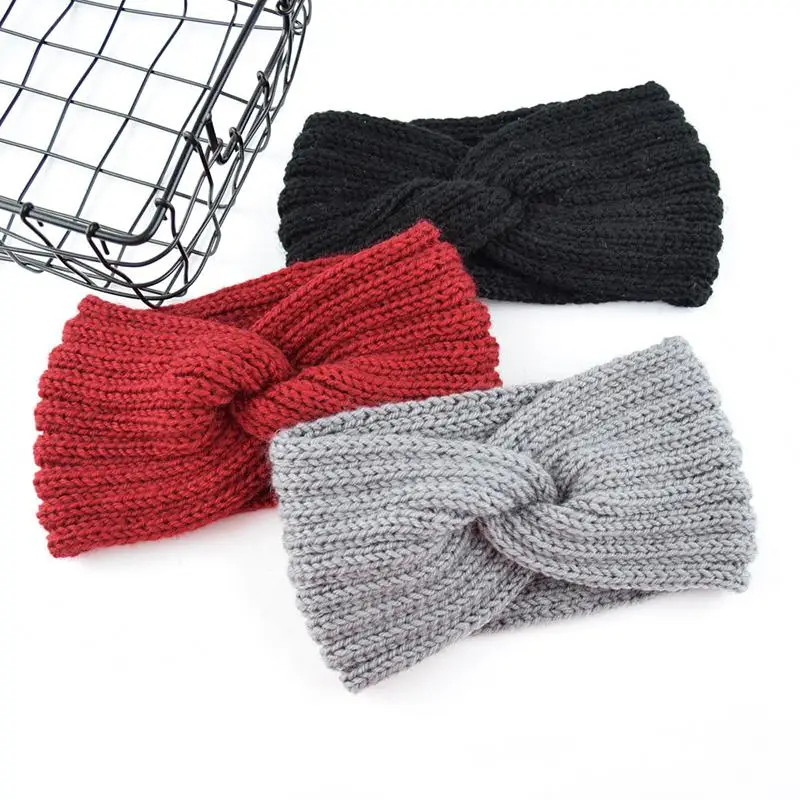 Top Trends: 2022 Spring Warm Headband Woolen Knitting Headbands Wool Knitted Elastic Headband Head Wrap Girls Bohemian Hairband Accessories Shoppable Styles