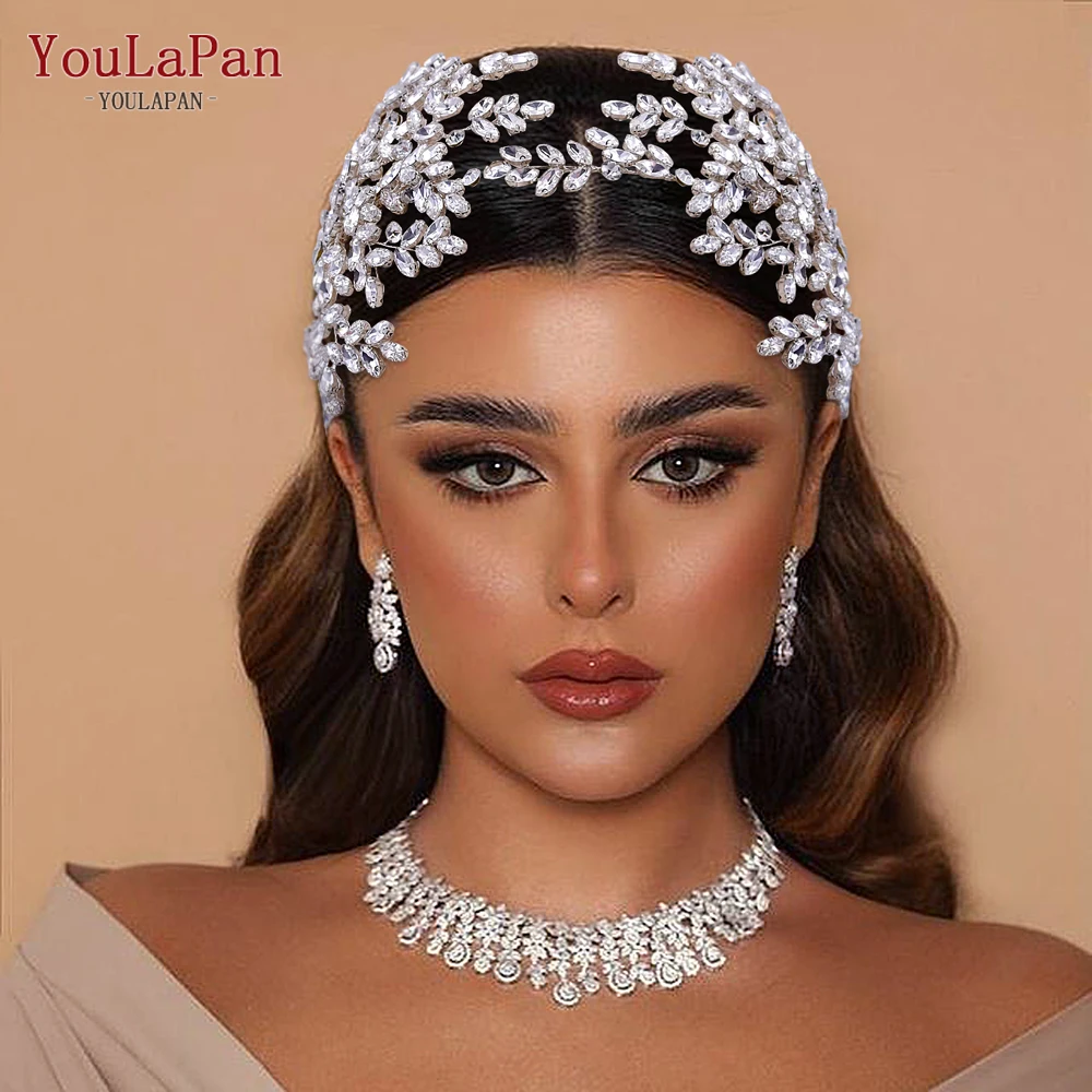 Top Trends: YouLaPan HP500 Wedding Headband Rhinestone Diadem For Bride Woman Head Jewelry Luxury Wedding Hair Accessories Pageant Headpiece Shoppable Styles