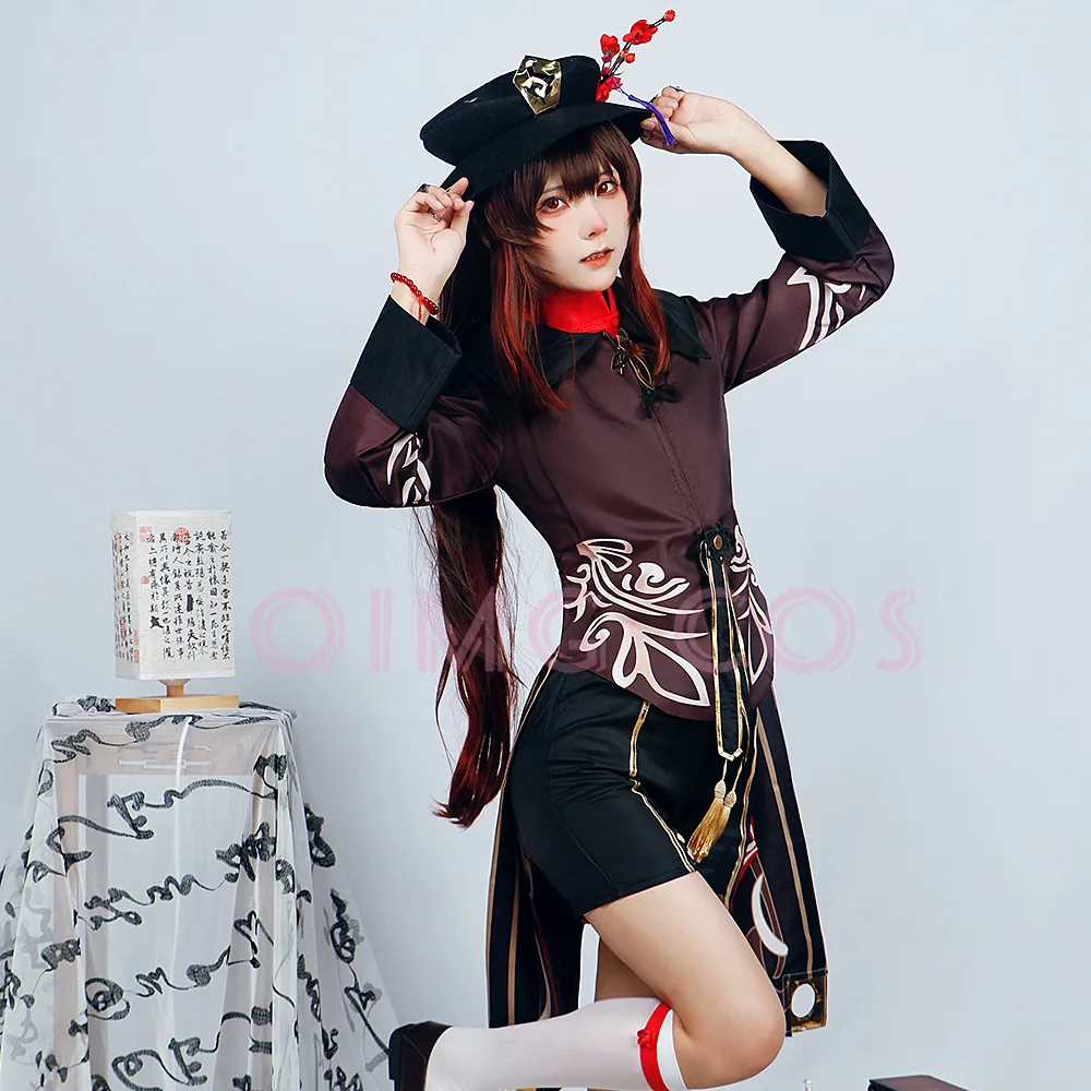 Top Trends: Hutao Cosplay Genshin Costume Impact Uniform Chinese Style Halloween Costumes For Women Game Hu Tao Shoppable Styles - Image 2