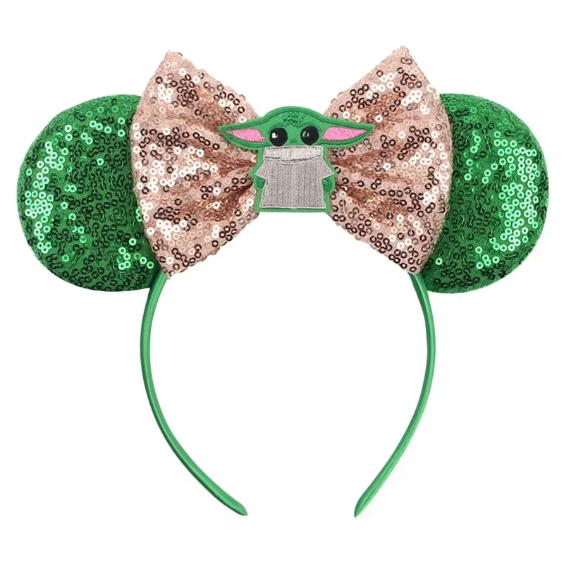 Top Trends: Mickey Mouse Ears Headbands For Baby Girls Star Wars Headband Disney Children Halloween Hair Accessories Adult Kid Hairband Gift Shoppable Styles - Image 5