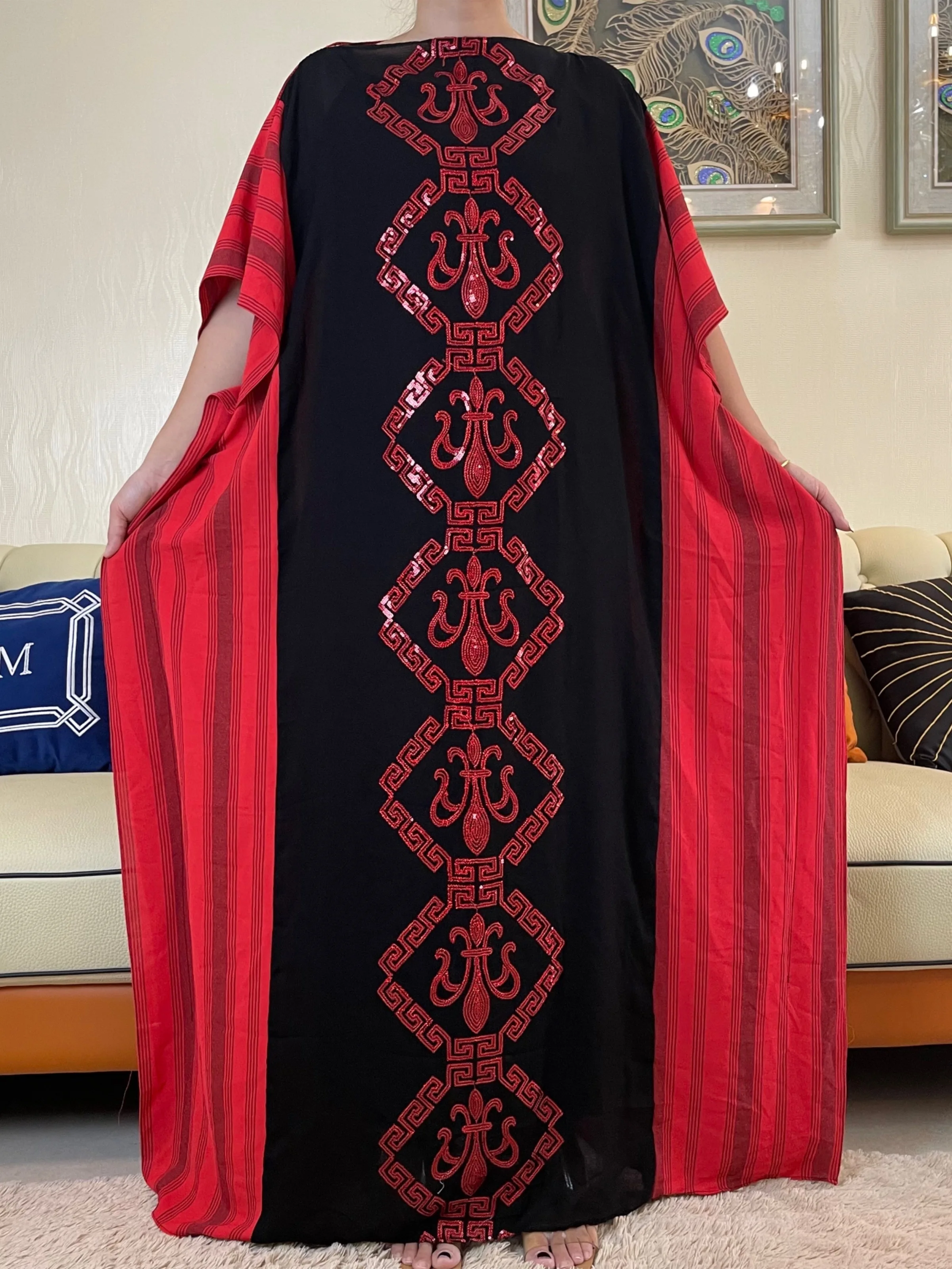 Top Trends: 2022 Ramadan Abaya Dubai Kaftan Muslim Autumn Dress African Evening Sequins Embroidery Robe Caftan Islam Clothing Djellaba Femm Shoppable Styles