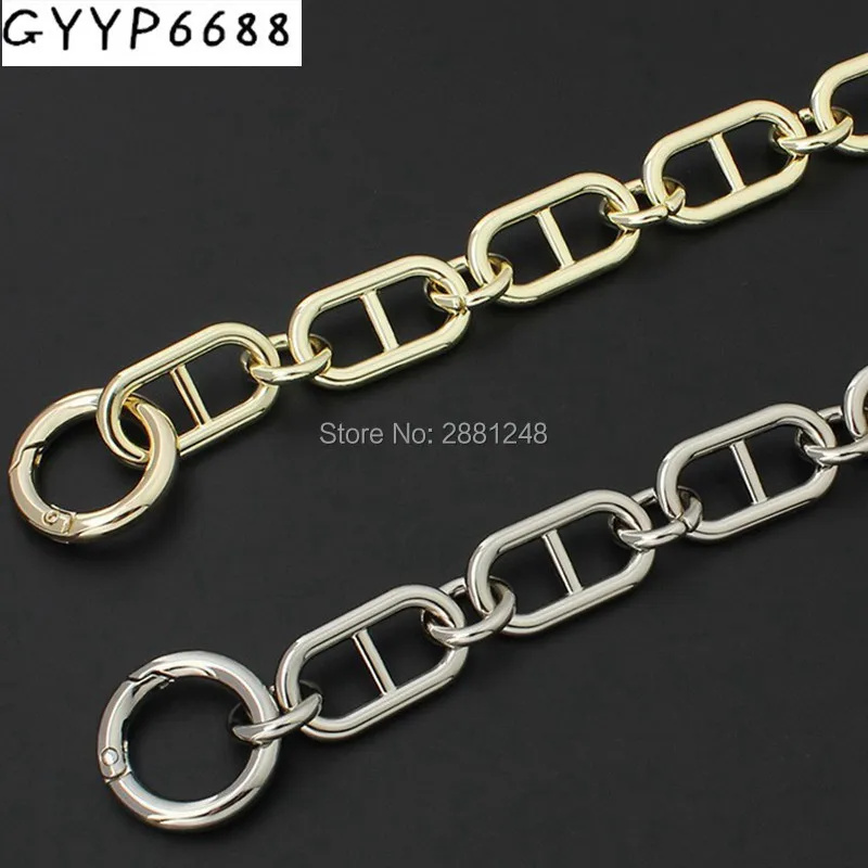 Top Trends: 18mm New Grade Good Match Zinc Alloy Chain Strap Bag Parts Handles Accessory Factory Plating Cover Wholesale Handbag Strap Shoppable Styles