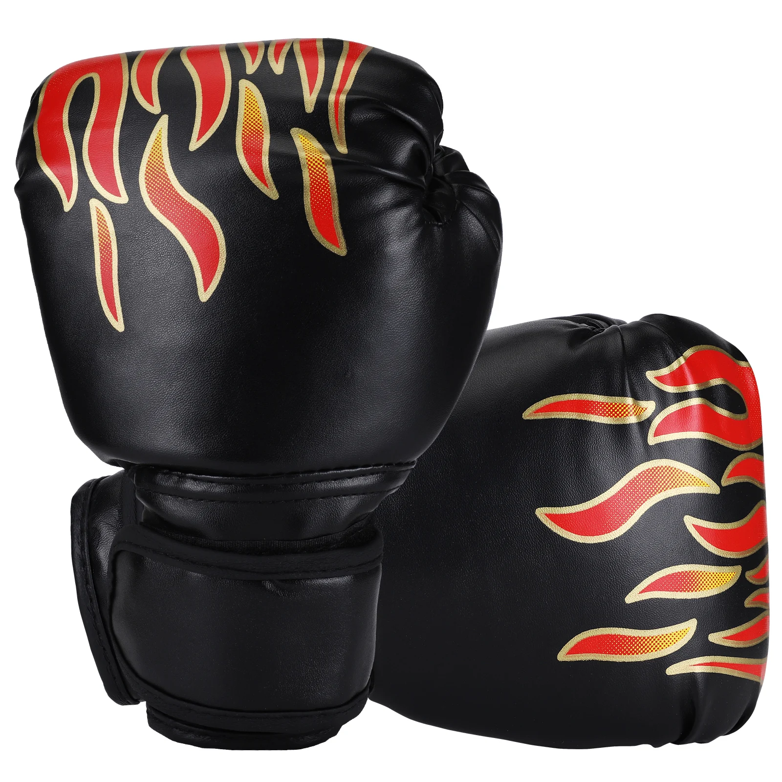 Top Trends: Kids Boxing Gloves Punch Training Comfortable Leather Adjustable Kickboxing Fighting Mitts Glove Hand Protector Red Shoppable Styles