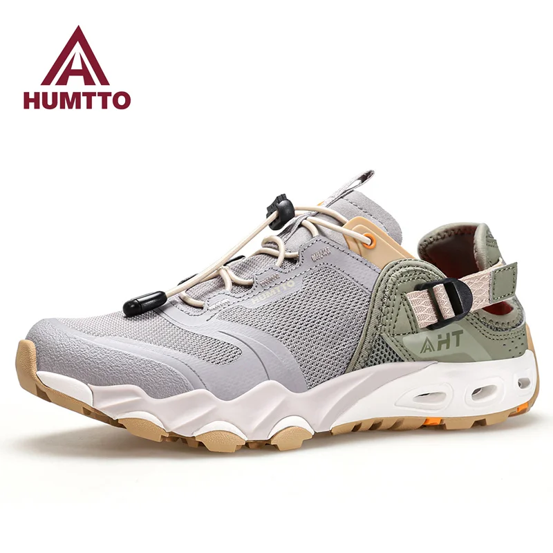 Top Trends: HUMTTO Summer Wading Hiking Shoes For Men Outdoor Man Sneakers Breathable Quick Drying Sports Trekking Beach Barefoot Mens Shoes Shoppable Styles