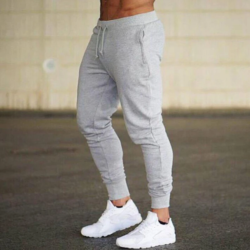 Top Trends: New Jogging Pants Men Sport Sweatpants Running Pants Pants Men Joggers Cotton Trackpants Slim Fit Pants Bodybuilding Trouser Shoppable Styles