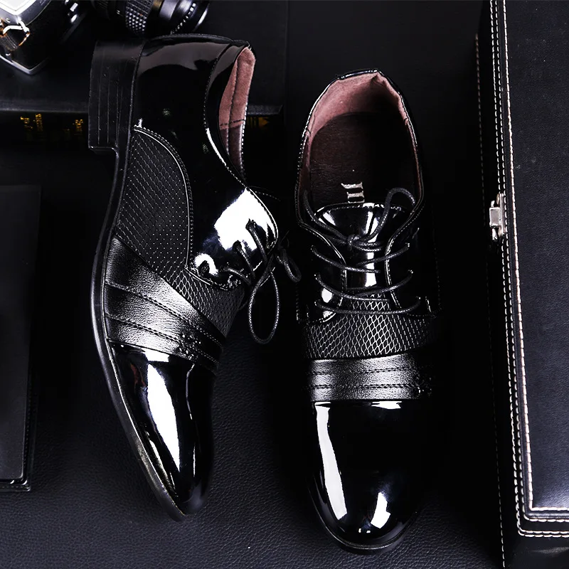 Top Trends: Sports Shoes Meet Dance Men Shoes Ballroom Dancing Formal Sneakers Leather Shoes Men Dress With Pointed Walking Shoes Male Flat Shoppable Styles - Image 6