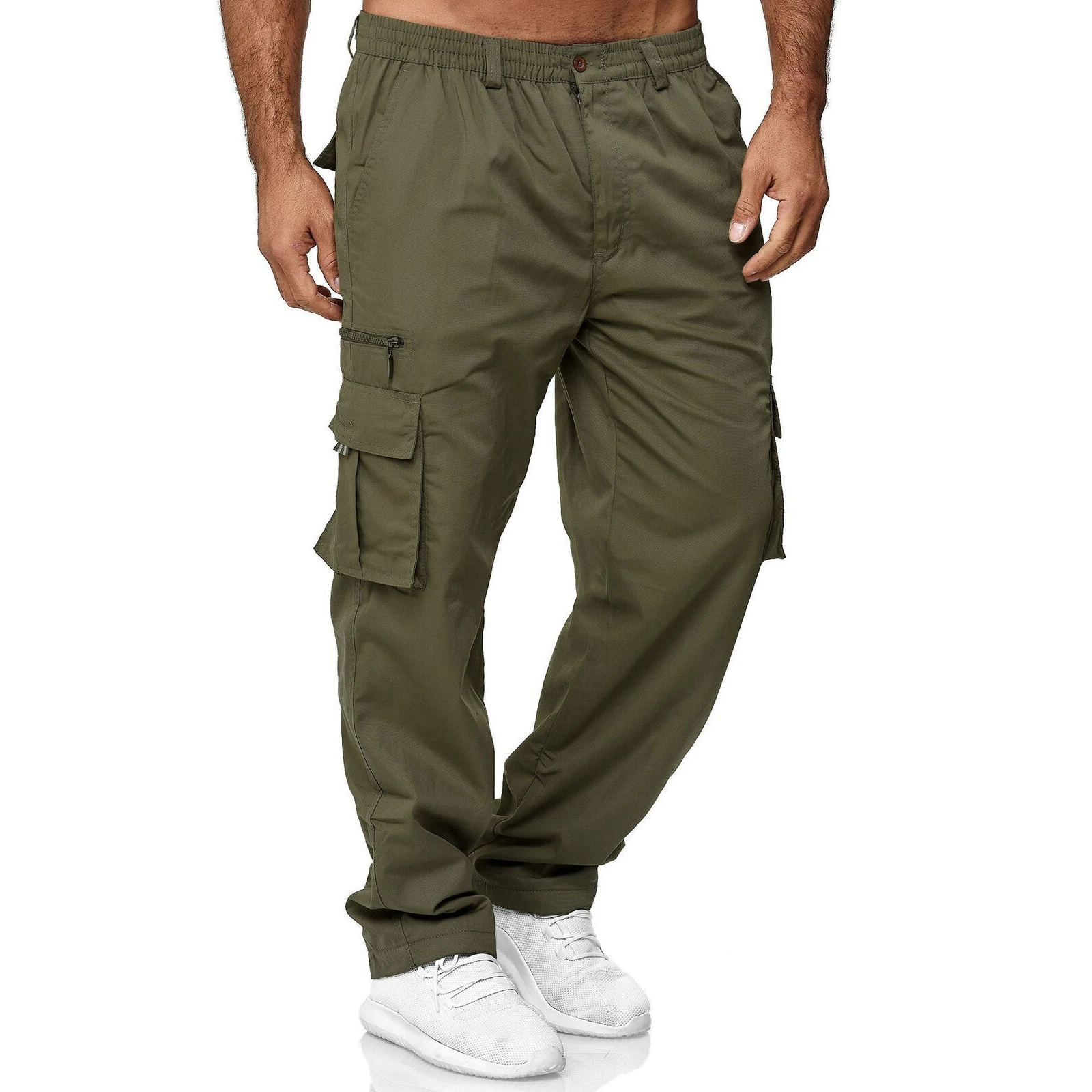 Top Trends: Running Pants Joggers Men Cargo Pants Streetwear 2022 Hip Hop Casual Pockets Track Pants Male Harajuku Fashion Trousers Shoppable Styles