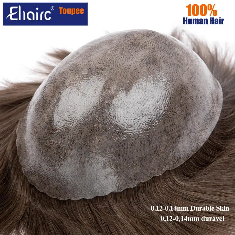 Top Trends: Men&#039;s Capillary Prothesis 0.12-0.14mm Injection Skin Toupee Men Wigs For Man Wig Male Hair Prosthesis 100% Human Hair System Shoppable Styles